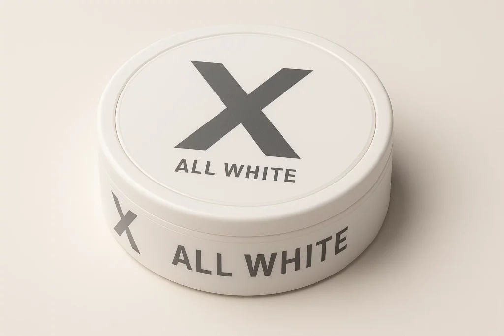x all white